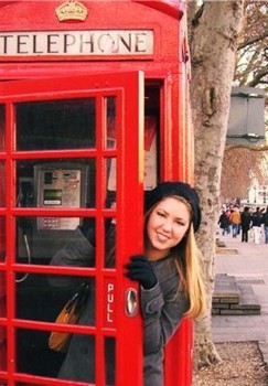 Kate Walker Third-year Kate Walker spent a semester in Cheltenham, England studying at the University of Gloucestershire with the Brotheren Colleges Abroad program. Photo provided by kate Walker.