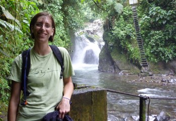 Tamara in Ecuador Tamara Shantz spent four weeks this summer in Quito, Ecuador studying Spanish. Photo provided by Tamara Shantz