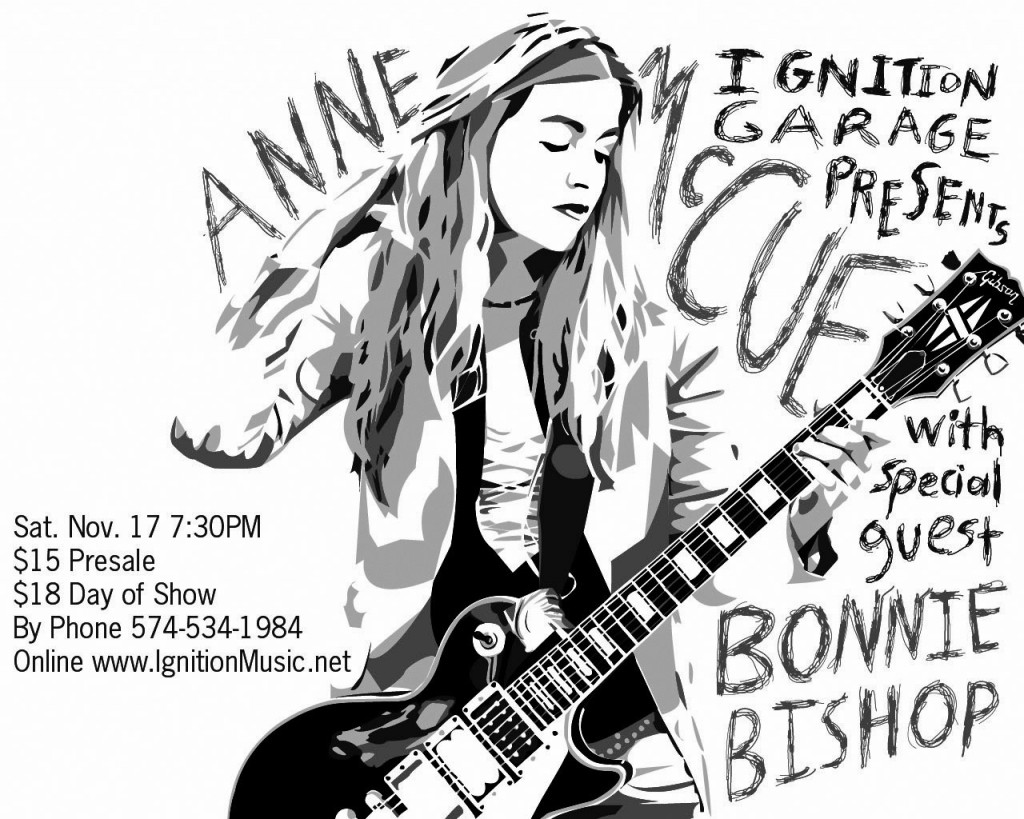 IGN-0368 Artist Poster Anne McCue (Red Post)