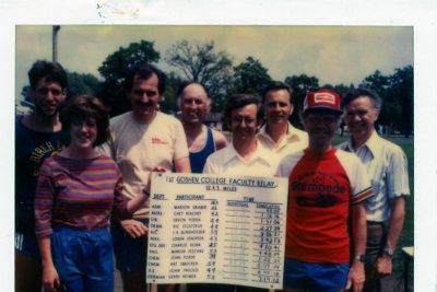 The original G.C. Joggers after their first organized relay.