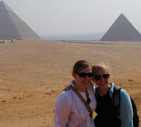 SSTers by Egyptian Pyramids