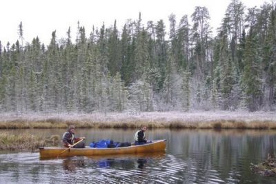 Canoeing in the Boundary waters