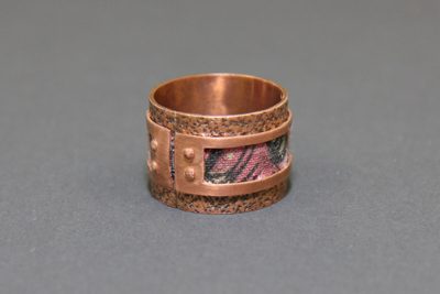 One of Ingrid Derstine's handmade rings