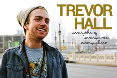 Album cover for Trevor Hall's "Everything Everytime Everywhere"