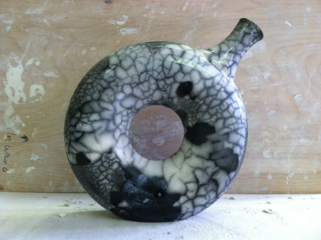 Maddie Gerig's handmade ceramic ring jug