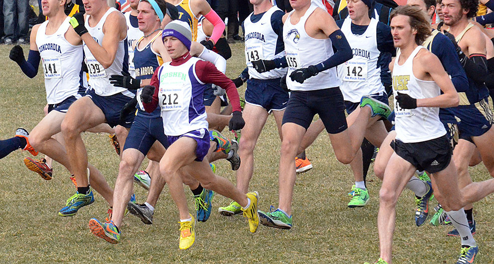 Ryan Smith in cross country pack