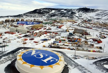 McMurdo Station, where Beachy is currently working, is managed by the National Science Foundation's U.S. Antarctic Program. Photo by Peter Rejcek, for the National Science Foundation.