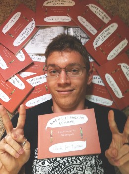 Phil Gerigscott, a 2013 GC graduate, recently published a graphic novel about his experience with Lyme disease. Photo contributed by Phil Gerigscott.