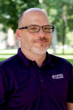 Chad Coleman has worked at Goshen College in various residential roles since 2002, when he started as the Yoder Resident Director Photo provided by Goshen College