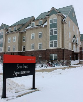 The apartments will see some changes coming for the following school year. Photo contributed by Courtney Wengerd