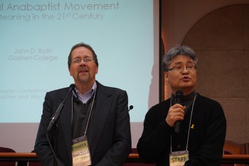 John Roth has always traveled a lot, but his new position as the Secretary of Faith and LIfe in the Mennonite World conference has increased his travel Photo by John Roth