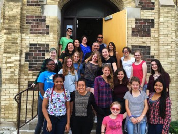 Alma Rosa Carillo Flores spent the summer working with DOOR Chicago.