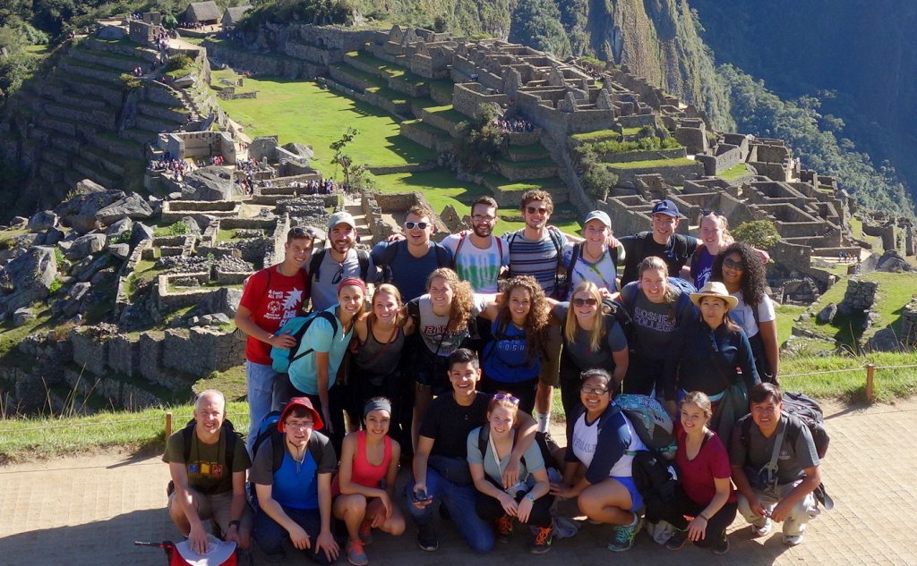SST group at Machu Pichu