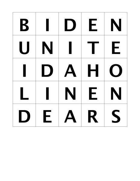 word puzzle solution