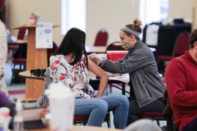 vaccine clinic on campus