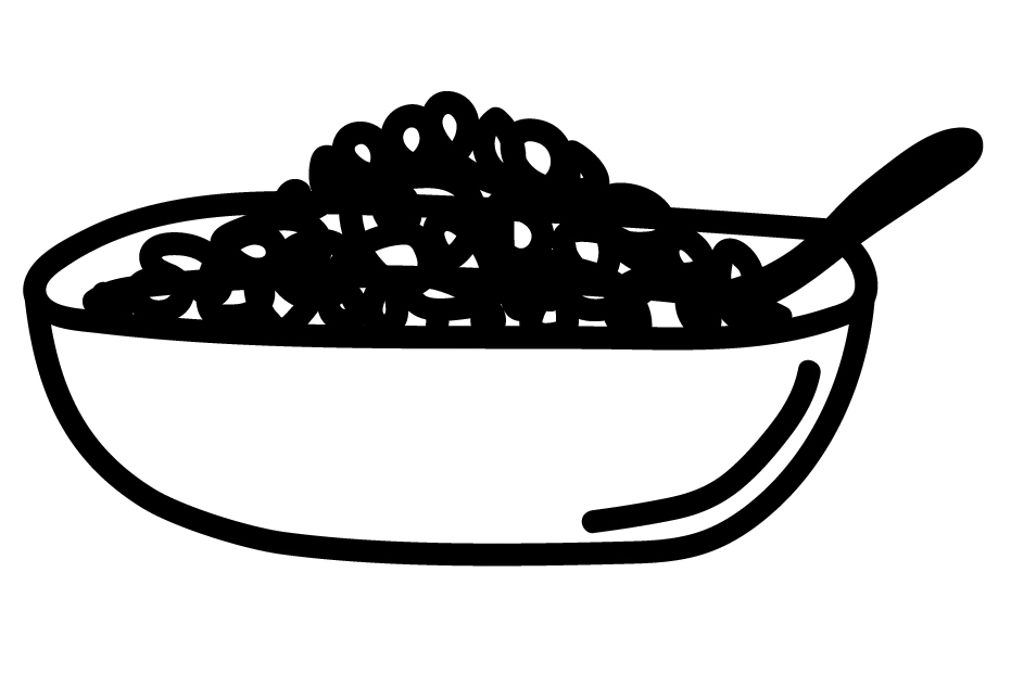 Illustration of a cereal bowl