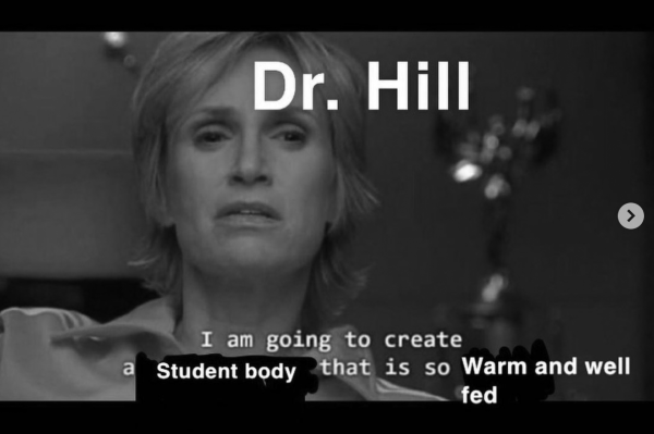 Meme about Dr.Hill