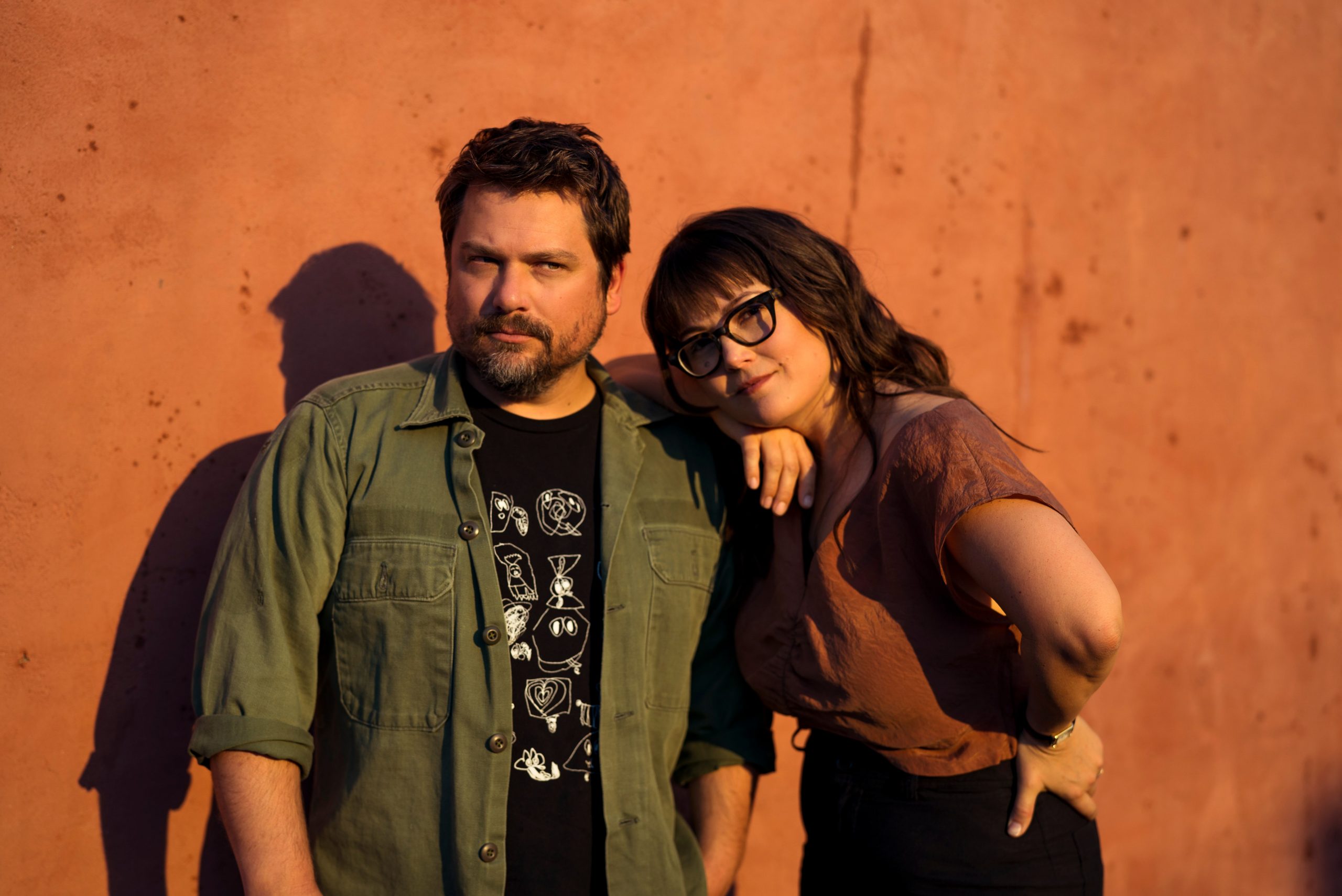 Sean and Sara Watkins pose for a picture.