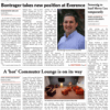 The front page of the most recent Record print issue.