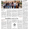 The front page of the most recent Record print issue.