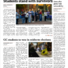 The front page of the most recent Record print issue.